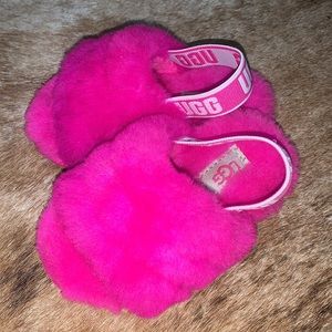 Pink Baby Ugg Slippers